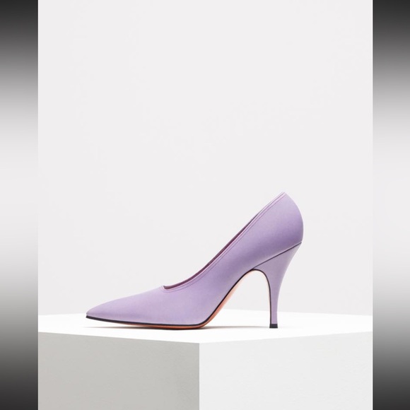 Brand New Victoria Beckham Dorothy pumps Lilac 6.5 (36.5) BNWOB - Picture 3 of 16